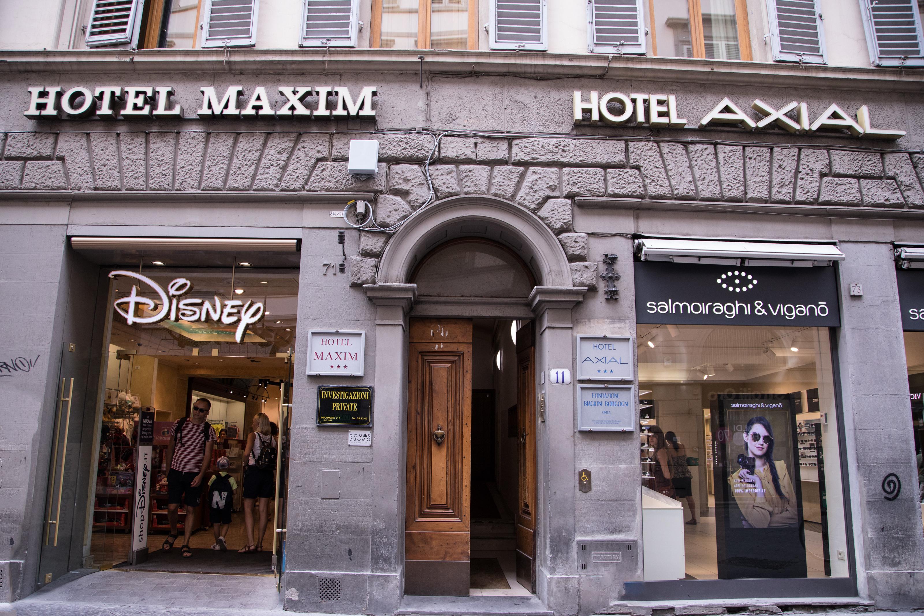 Hotel Maxim Axial Florenz Exterior foto